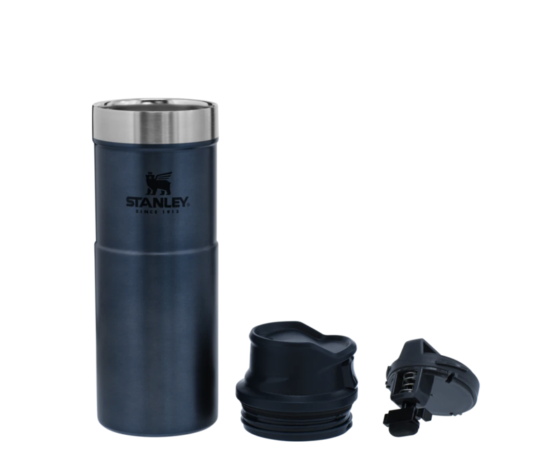 Stanley Classic Trigger-Action Travel Mug 16oz/400ml Hammertone Nightfall Blue-3